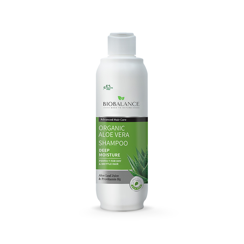 BB-ALOE-VERA-ŞAMPUAN-KUTU+ŞİŞE ORGANIC ALOE VERA SHAMPOO 330 ML - Görsel 1